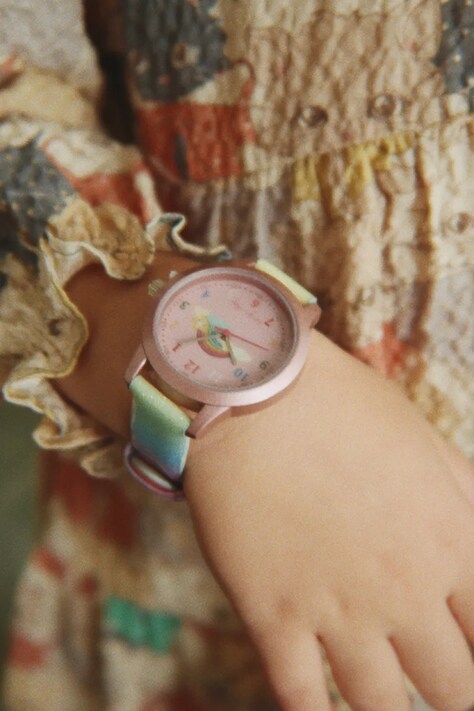 Konges Sløjd Ρολόι παιδικό KIDS WATCH RAINBOW KS106062