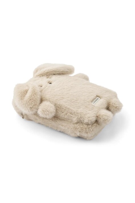 Liewood piórnik dziecięcy Shannon Rabbit Plush Pencil Case beżowy LW20871