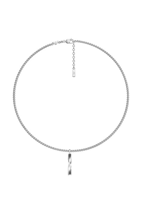 Emporio Armani Naszyjnik z zawieszką męski ze stali nierdzewnej Fashion EGS3366040