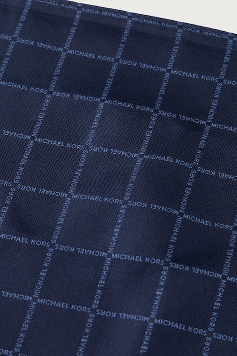 Michael Kors набір: краватка і хустинка чоловіча шовкова — AW26-AKMZRO, блакитний — фото 5