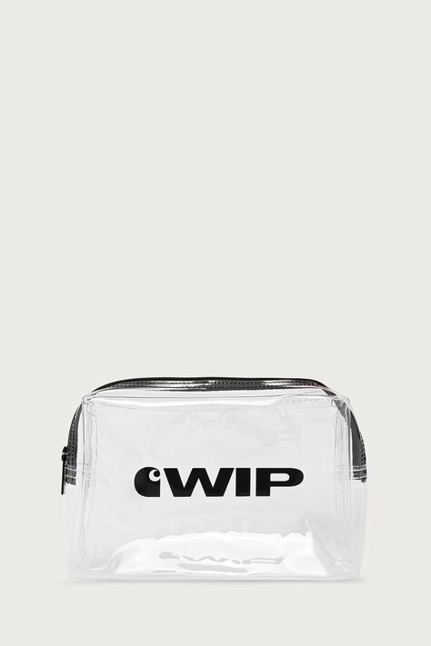 Carhartt WIP WIP Travel Case borsa cosmetica da uomo transparente I037354