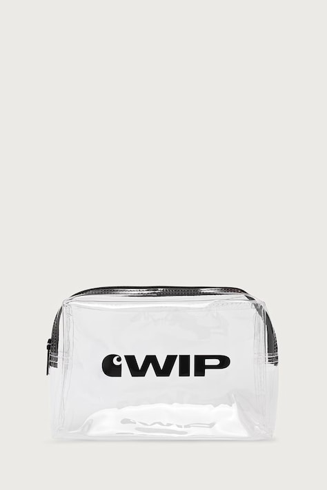 Carhartt WIP WIP Travel Case borsa cosmetica da uomo transparente I037354