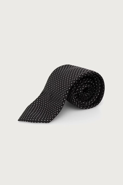 BOSS Set cravată și batistă de buzunar pentru bărbați cu mătase H-SET TIE-PKT SQ negru 50573332