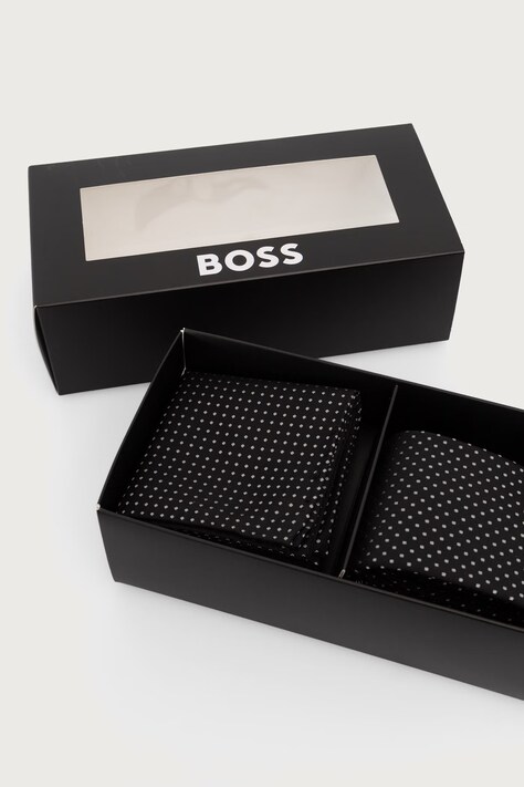 BOSS набір: краватка і хустинка чоловіча з шовком H-SET TIE-PKT SQ — фото 2