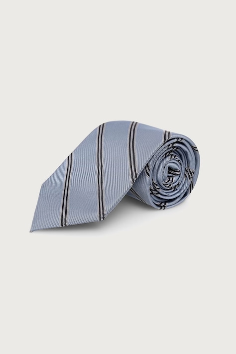 BOSS краватка чоловіча шовкова H-TIE CM блакитна 50571930