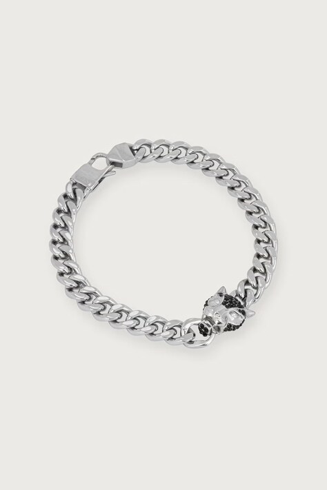 Guess Bransoletka męska GUESS PANTHER JUMB06.086JW