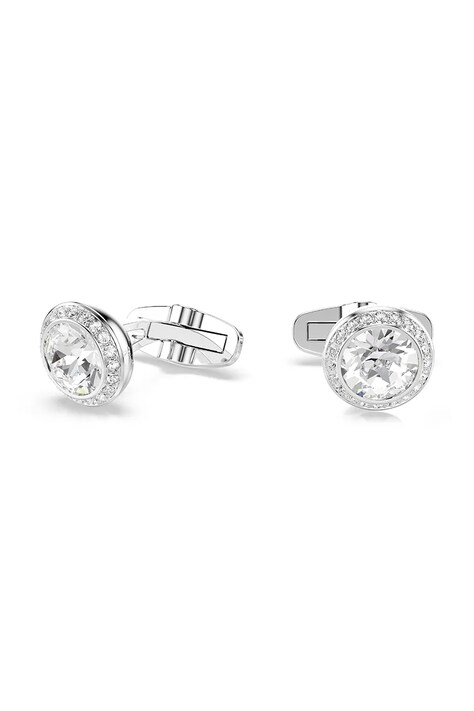 Swarovski μανικετόκουμπα ανδρικό μεταλλικό με κρύσταλλο Swarovski UNA 5761046