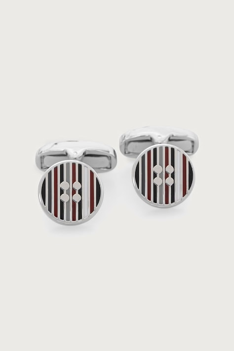 Paul Smith Spinki do mankietów męskie metalowe M1A-CUFF-MUBUTT
