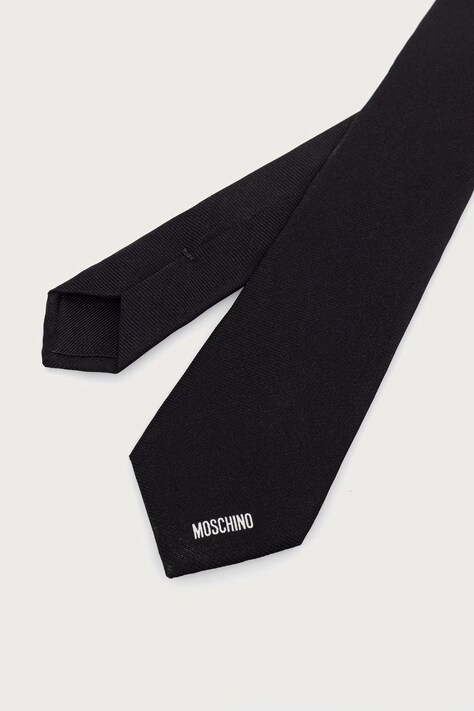 Moschino краватка чоловіча шовкова — фото 3
