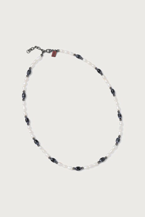 HUGO Naszyjnik męski E-SHELLBEADS3-NEC 50566276
