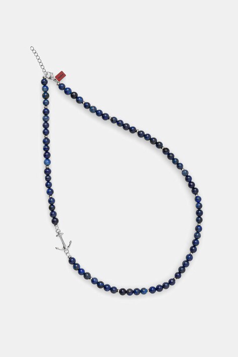 HUGO колие мъжко лапис лазули E-BEADS5-NEC 50566265