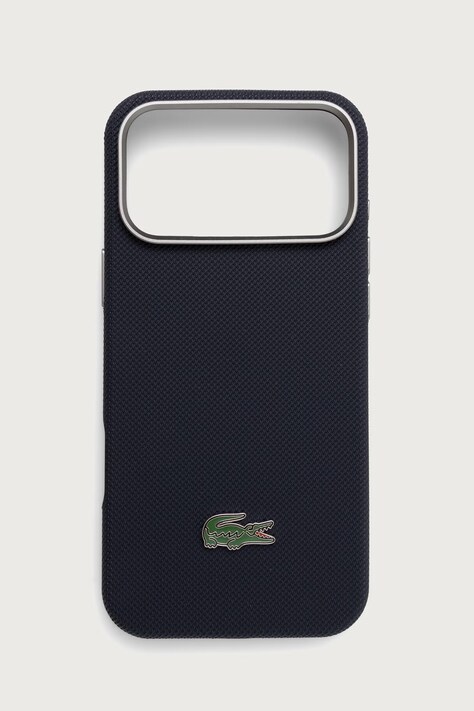 Lacoste Etui na telefon iPhone 17/18 Pro Max granatowe LCSCMP17XPLAV