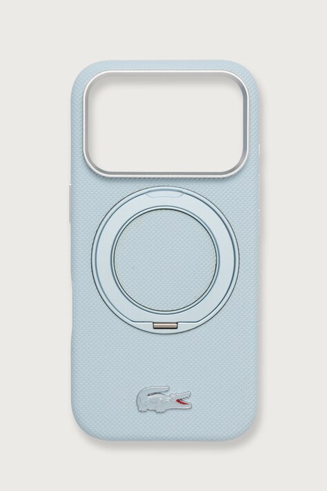 Lacoste Etui na telefon iPhone 17/18 Pro niebieskie LCHMP18L6PSWRPTOLB