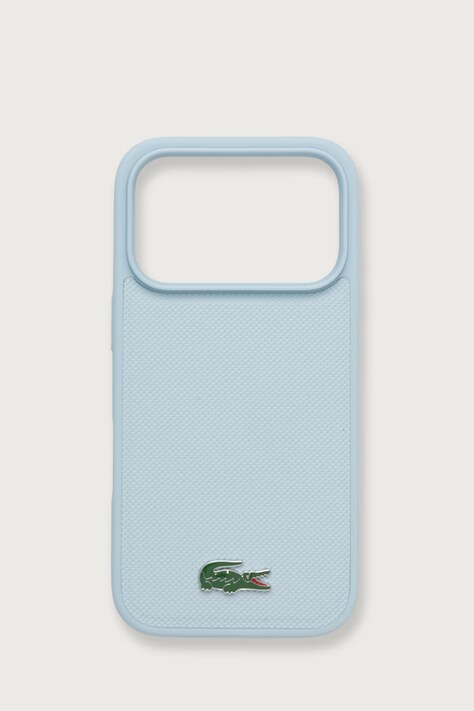 Lacoste Etui na telefon iPhone 17/18 Pro niebieskie LCHMP18LPLALB