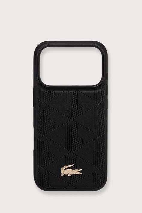Lacoste Etui na telefon iPhone 17/18 Pro czarne LCHMP17LPNOK