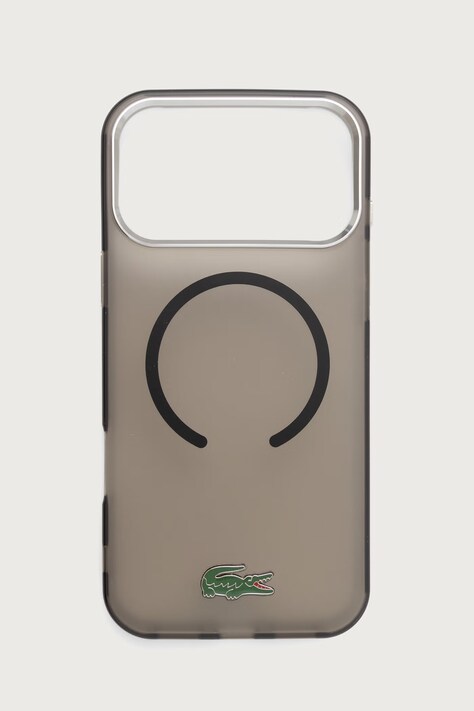 Lacoste Etui na telefon iPhone 17/18 Pro Max czarne LCHMP18X6UFRLAK