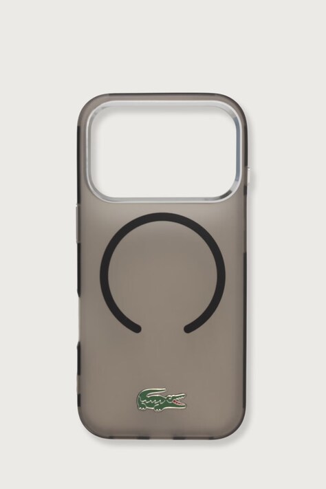 Lacoste Etui na telefon iPhone 17/18 Pro czarne LCHMP18L6UFRLAK