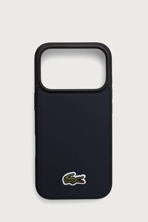 Lacoste Etui na telefon iPhone 17/18 Pro granatowe LCHMP17LPVCV