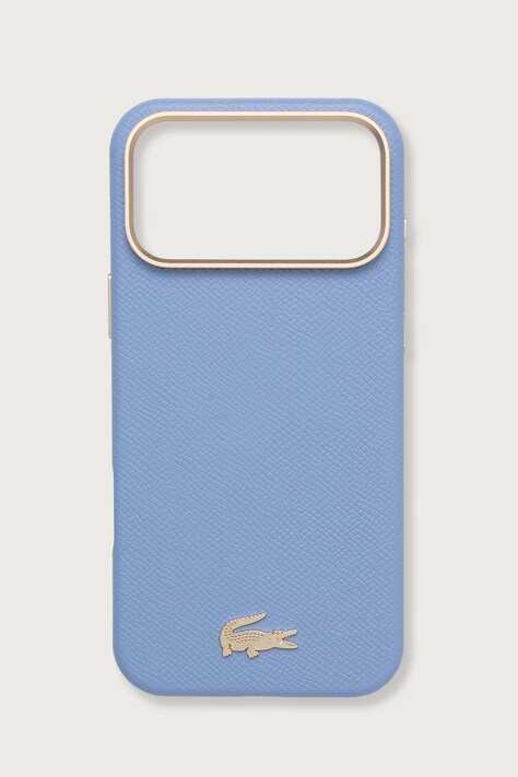 Lacoste Etui na telefon iPhone 17/18 Pro Max niebieskie LCHMP18X6PSWCELB