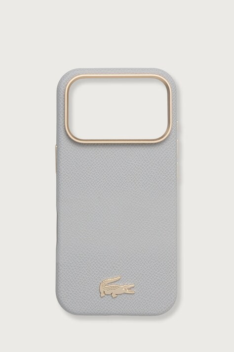 Lacoste Etui na telefon iPhone 17/18 Pro szare LCHMP18L6PSWCEG