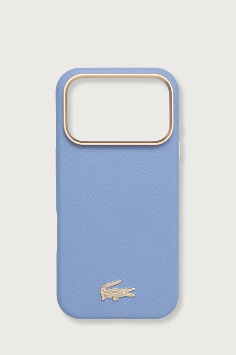 Lacoste Etui na telefon iPhone 17/18 Pro niebieskie LCHMP18L6PSWCELB