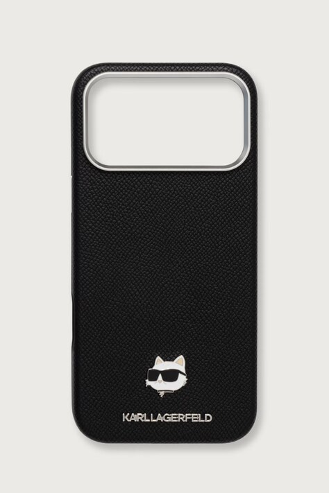 Karl Lagerfeld Etui na telefon iPhone 17/18 Pro Max czarne KLHMP18X6PSCHLK