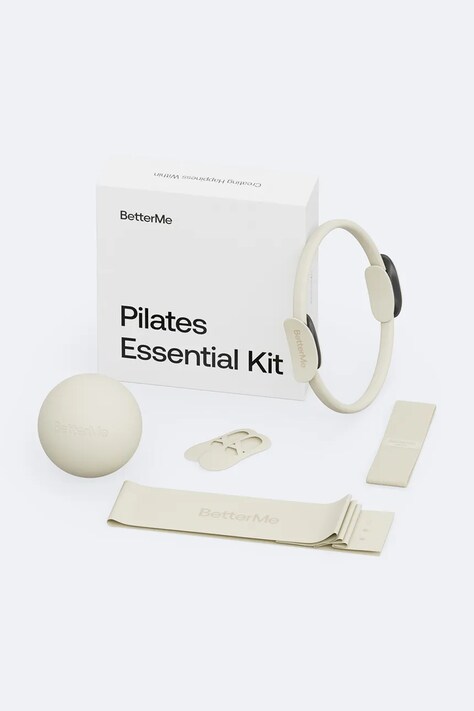 BetterMe Zestaw do pilatesu Pilates Essential beżowy PLK00023
