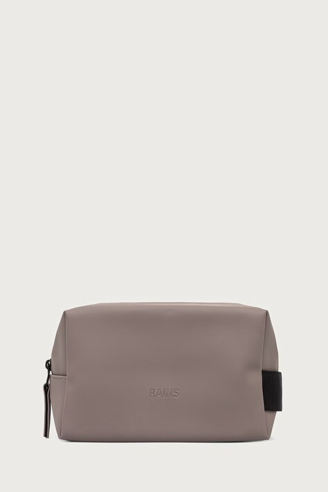 Rains Kosmetyczka Wash Bag Small brązowa 15580