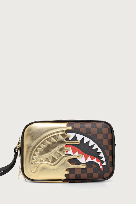 Sprayground Kosmetyczka SHARKS IN PARIS brązowa 910B9343NSZ