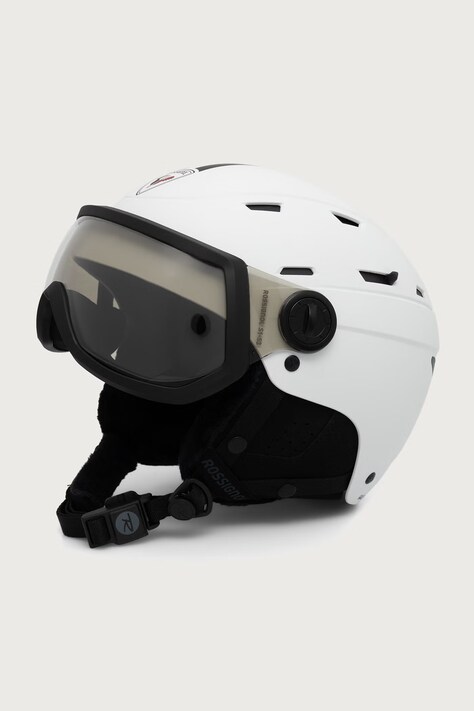 Rossignol Kask narciarski ALLSPEED VISOR biały RKMHE01