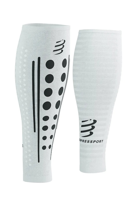 Compressport opaski kompresyjne na łydki R2 Aero 2.0 białe CCSU734