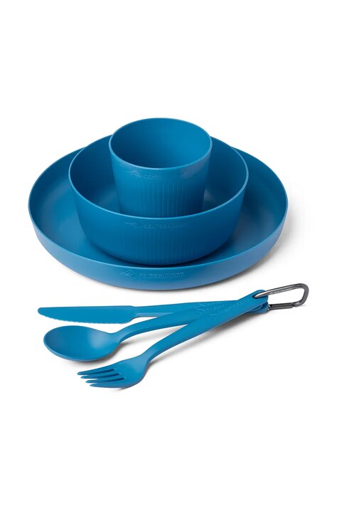 Sea to Summit zestaw naczyń turystycznych Camp Dinnerware niebieski STS054304