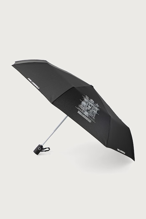 Karl Lagerfeld Automatický děštník černý B3M50054
