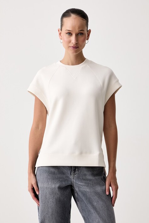 United Colors of Benetton T-shirt γυναικείο με μοντάλ μπεζ 3QAFD10DG