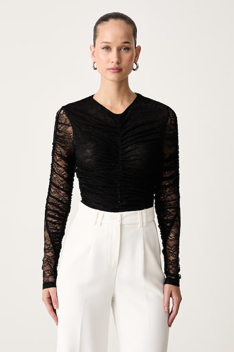 Bardot Body damskie BREA czarne gładkie 60705TB1