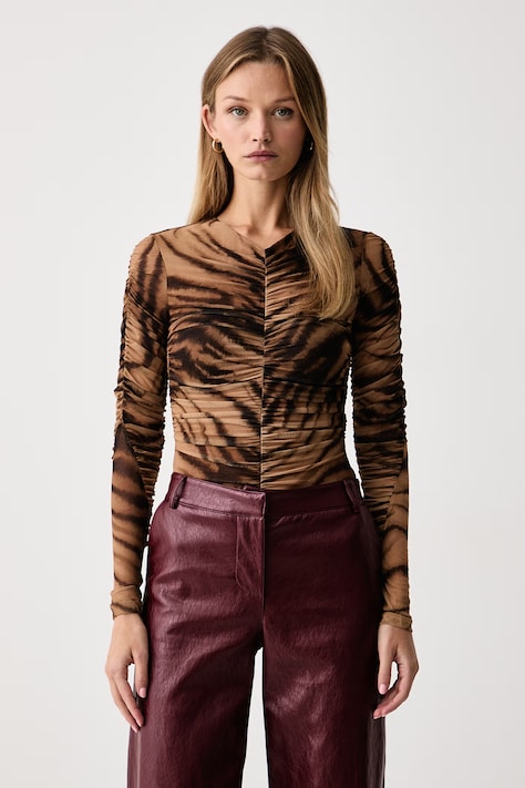 Bardot Body damskie BREA brązowe 60705TB