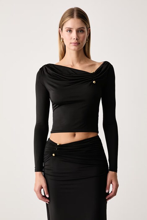 Marciano by Guess Блуза дамска EZME черна G6BP05 K6520