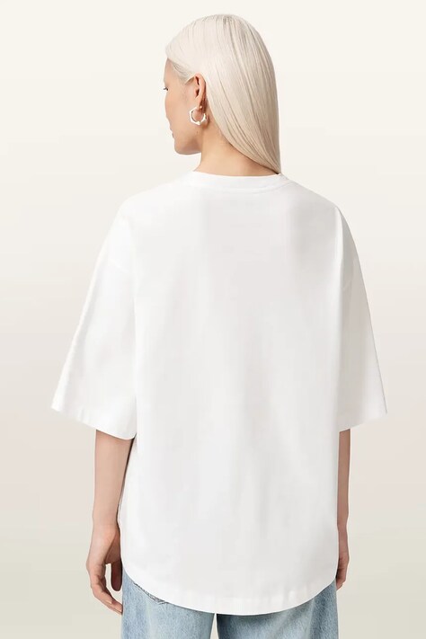 AllSaints футболка оверсайз жіноча бавовняна LOLA — фото 2