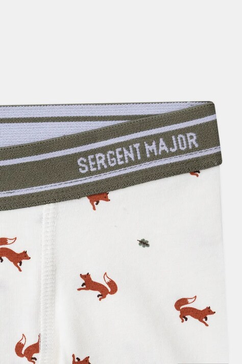 Sergent Major Boxerky dětské bavlněné s elastanem 3-pack šedé 26H5PGD2BOX