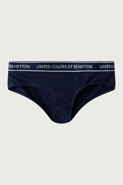 United Colors of Benetton Κιλότα παιδικά βαμβακερά με ελαστάν 2-pack γκρί 3G680S03G