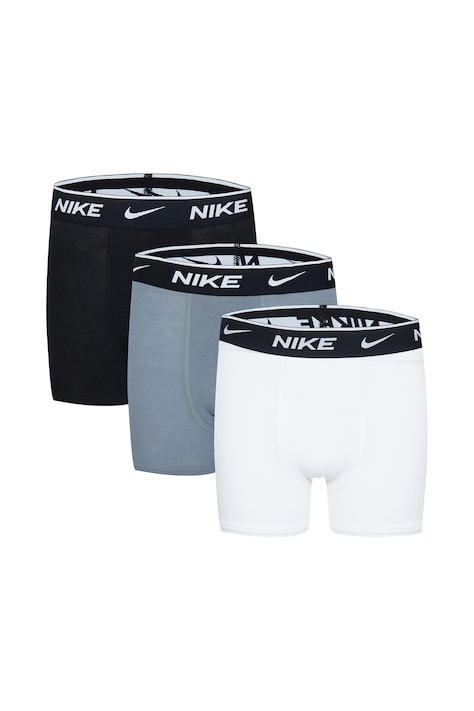 Nike Боксери дитячі бавовняні з еластаном 3 шт. білі 9N0846