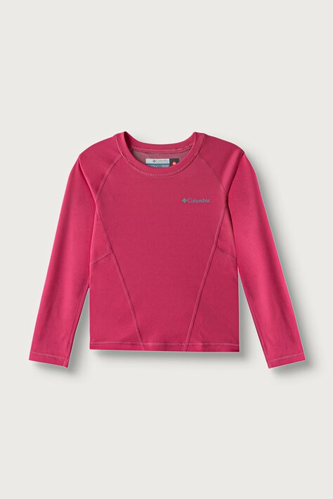 Columbia Longsleeve funkcyjny dziecięcy Midweight różowy 1566801
