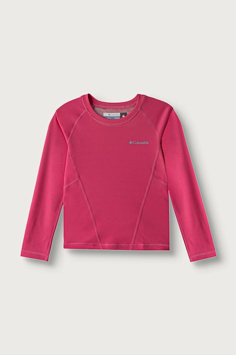Columbia Longsleeve funkcyjny dziecięcy Midweight różowy 1566801