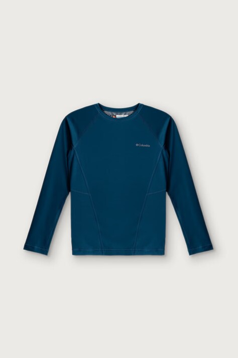 Columbia Longsleeve funkcyjny dziecięcy Midweight niebieski 1566801