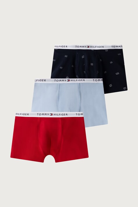 Tommy Hilfiger bokserki dopasowane dziecięce bawełniane z elastanem 7-pack multicolor UB0UB00552