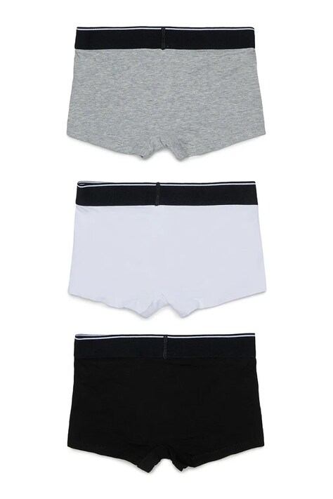 Diesel Bokserki dziecięce UM-UGINTRIPACK-DD UND SHORT 3-pack czarne J03150