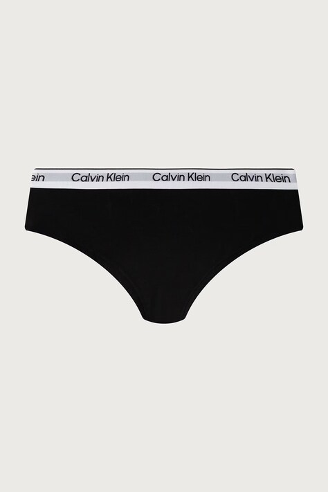 Calvin Klein Underwear Slipy dziecięce bawełniane z elastanem 2-pack bordowe G80G800727