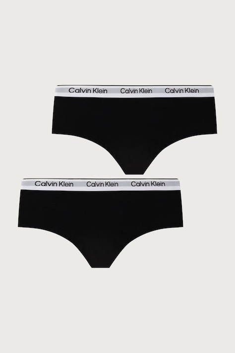 Calvin Klein Underwear Alsónadrág gyerek pamut elasztánnal 2-es csomag fekete G80G800727