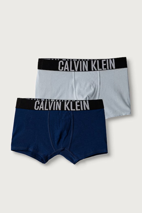 Calvin Klein Underwear Uske bokserice za djecu od pamuka s elastanom 2-pack plave B70B700509