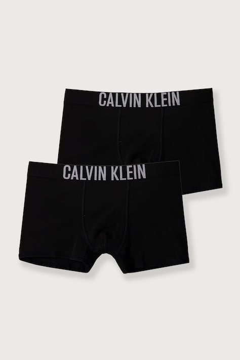 Calvin Klein Underwear Uske bokserice za djecu od pamuka s elastanom 2-pack crne B70B700509